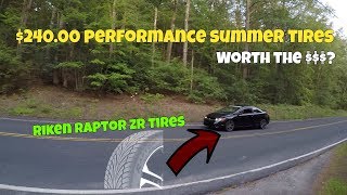 Riken Raptor Zr Summer Tire Review Worth The  tirerack [upl. by Worthington747]