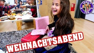 Unser WEIHNACHTSABEND  Wir feiern die ganze Nacht  Family FUN [upl. by Oivatco]