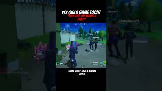 Having A Party fortnite fortniteclips gaming girlgamerl shorts viralvideo [upl. by Enelie42]