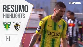 Highlights  Resumo Tondela 22 Portimonense Liga 1718 29 [upl. by Ahrat49]