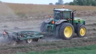 Farm Demo  JD 7930  Plowing Wisconsin [upl. by Gaye798]