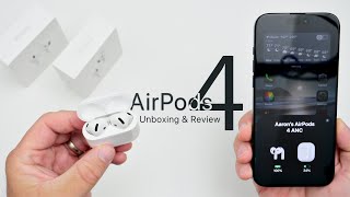 AirPods 4 with ANC Unboxing and Review [upl. by Guinna]