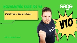 Sage 100 Comptabilité v10  Délettrage des écritures [upl. by Sucramat]