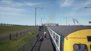 Train Sim World 4 Tees Valley Line Leaving Redcar British Steel Station [upl. by Meier73]