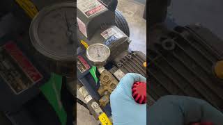 Hydro jet cleaning drain line new nasty plumber plumbing cloggeddrain shortvideo shorts diy [upl. by Morrell53]