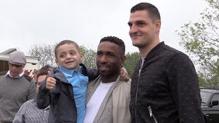 Jermain Defoe Attends Bradley Lowerys Sixth Birthday Party [upl. by Iolenta720]