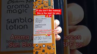 Aroma Magic Sunscreen Sun Block Lotion spf 30 sunscreen allskintypes shorts skincare [upl. by Althea442]