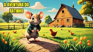 A Aventura do Ratinho Chiquinho ✨🦄 pequenoscontos Infantis AventurasMágicas [upl. by Aloel]