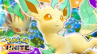 Leafeon Insane Gameplay 🥵🔥Pokemon Unite Leafeon GameplayLeafeon Best Build Pokemon Unite [upl. by Lseil]