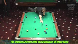 Earl Strickland Vs Jayson Shaw Steinway Classic 2013 Part2 [upl. by Aztiray]