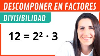 FACTORIZAR números 🧩 DESCOMPONER en FACTORES Primos [upl. by Crotty]