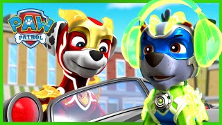 PAW Patrol Mighty Pups vs Harold Humdinger w Skye amp Chase  30 Minute Compilation  Nick Jr [upl. by Akemrej]