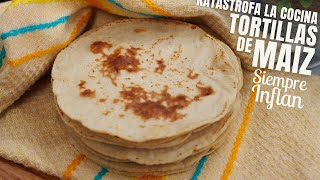 Tortillas de maíz una receta con todos los secretos para principiantes [upl. by Htessil]