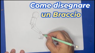 Come disegnare un braccio tutorial per disegnare la struttura del braccio [upl. by Nnaitsirhc775]