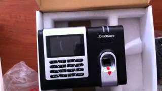 Reloj Checador Zk Software x628c  Incluye software de control y asistencia Gratis [upl. by Publius]