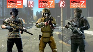 5600X vs 5700X3D vs 7800X3D Tarkov  Whats the X3Difference [upl. by Clarke]