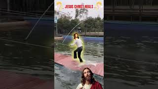 quotCan Jesus Conquer the Perilous Bridge of Watersquot jesuschristheals god jesus [upl. by Eidoc]