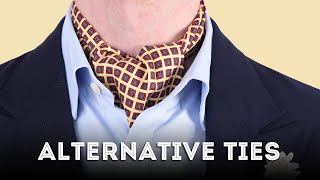 11 Ties for the Bold Ascots Bolos String Ties and other Alternative Ties for Men [upl. by Waverly438]