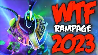 Dota 2 Best Rampages 2023 [upl. by Wernsman]