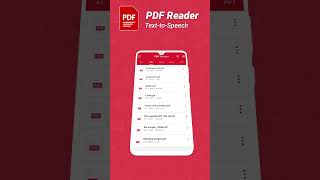 PDF Reader  PDF Text to Speech [upl. by Cirle]