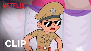 Little Singham Fights With A Joker  Little Singham Future Mein Satakli  Netflix India [upl. by Mahau567]