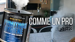 Coronavirus  Comment désinfecter son logement grâce au FUMITHOR HYGIÈNE  step3 [upl. by Yelnet]