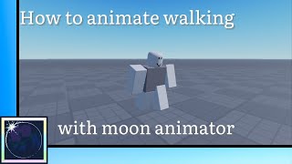 How to animate walking with Moon Animator [upl. by Liartnod]