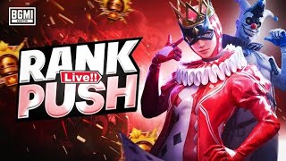 CONQUEROR RANK PUSH🔥 ROAD TO 5K ❤️live shortslive bgmilive bgmi pubgmobile [upl. by Holbrook]