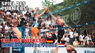 EhlersWickler vs Immersvan de Velde  German Beach Tour  Bremen Halbfinale [upl. by Chloe14]