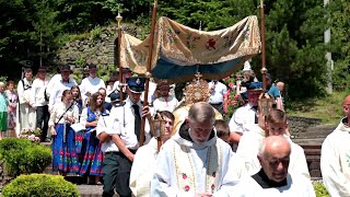 Uroczystość Matki Bożej z Góry Karmel na góralską nutę  Karmelici Bosi  Zakamień [upl. by Aneroc]