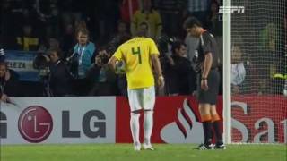 Brazil vs Paraguay 14 Final Copa America 2011 Penalties HQ [upl. by Gavini]