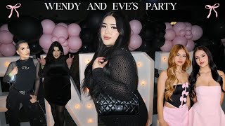 WENDY AND EVE ORTIZ BIRTHDAY BASH VLOG 💗 🎀 WINGSTOP MUKBANG FOOD TASTE TEST AND MORE [upl. by Necaj]