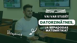 Studē datorzinātnes Ventspils Augstskolā [upl. by Kessiah]