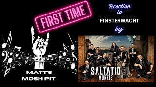 Matt watches Finsterwacht ft BLIND GUARDIAN by SALTATIO MORTIS for the FIRST TIME [upl. by Ramoj]