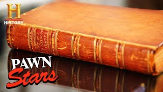 Pawn Stars JAWDROPPING PROFIT on 250YearOld Medical Book Season 18  History [upl. by Kisung538]