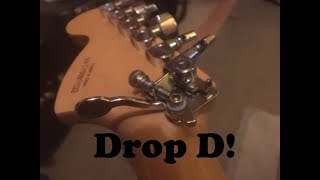 Drop D with the Hipshot Xtender [upl. by Lightman]