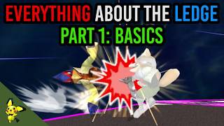 EVERYTHING You Need To Know About The Ledge  Part 1 Basics  Super Smash Bros Melee [upl. by Tirza39]