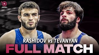 TEVANYAN ARM vs RASHIDOV AIN  2024 Seniors European Championships  Quarter Final  FS 65Kg [upl. by Purvis]