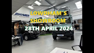 Lowdham’s Camper vans showroom models 28th April 2024  Swift Trekker here next week [upl. by Irolam135]