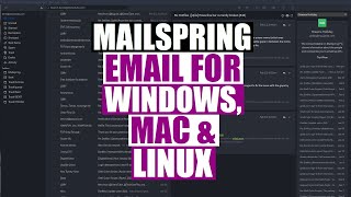 Mailspring Is An Email Client For Windows Mac And Linux [upl. by Lorri]