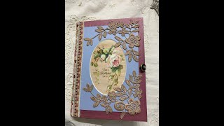 Tea With Mom Scripture Junk Journal [upl. by Elocaj]