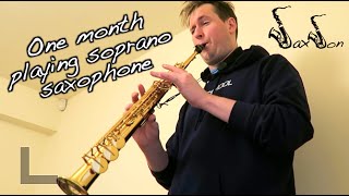 I tried learning soprano saxophone in 30 days [upl. by Eeresed77]