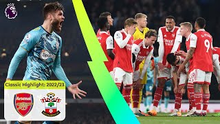 Last Minute DRAMA  Arsenal 33 Southampton  Classic Premier League Highlights [upl. by Jacquet]