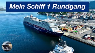 Mein Schiff 1 Rundgang 2023 meinschiff tuicruises meinschiff1 [upl. by Emiaj]