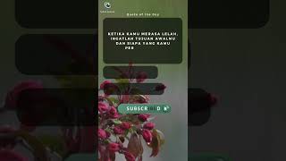 Ingat ini ketika lelahtamanpahala ruqyahsyariyyah quotsislami katakata quotes quotesoftheday [upl. by Neelia301]