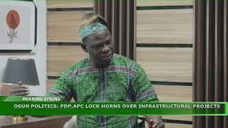 Osun Politics PDP APC Lock Horns Over Infrastructural Projects [upl. by Dnarud784]