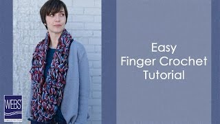 How to Finger Crochet [upl. by Tatiania]