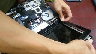 Laptop Lenovo G580 Screen Replacement [upl. by Psyche]