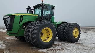 2013 John Deere 9560R 4wd Tractor 18 Speed Powershift 4493 Hours with Less than 10 Hours on Reman [upl. by Savell]