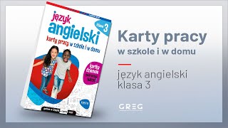 Język angielski Karty pracy w szkole i w domu  klasa 3 [upl. by Nimad]